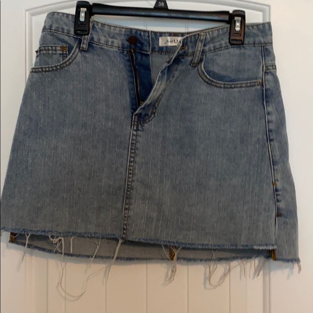 Denim skirt